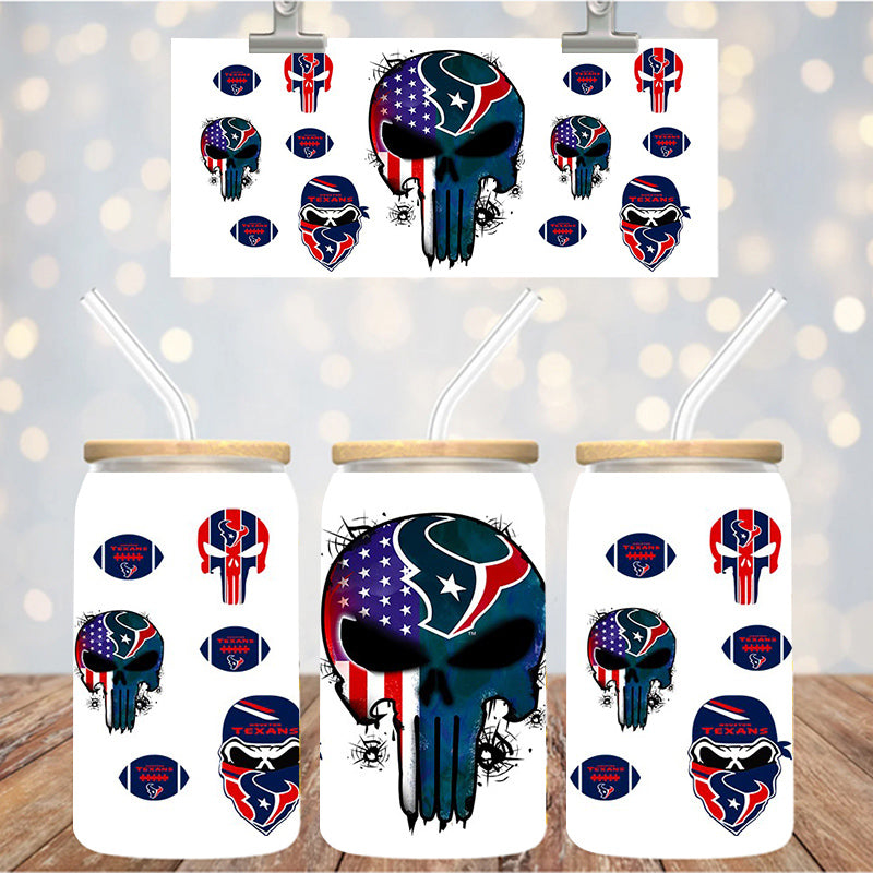16 oz Uv Dtf Cup Wrap Football 1282