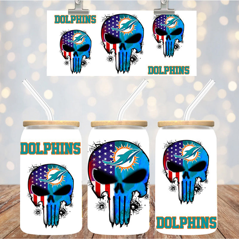 16 oz Uv Dtf Cup Wrap Football 1274