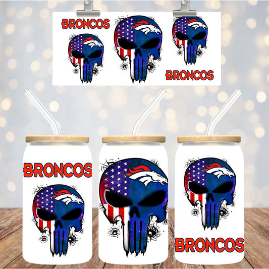 16 oz Uv Dtf Cup Wrap Football 1286