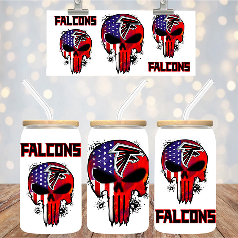 16 oz Uv Dtf Cup Wrap Football 1294