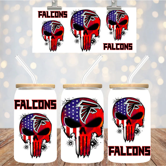 16 oz Uv Dtf Cup Wrap Football 1294