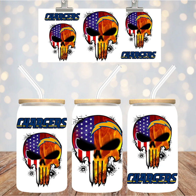 16 oz Uv Dtf Cup Wrap Football 1271