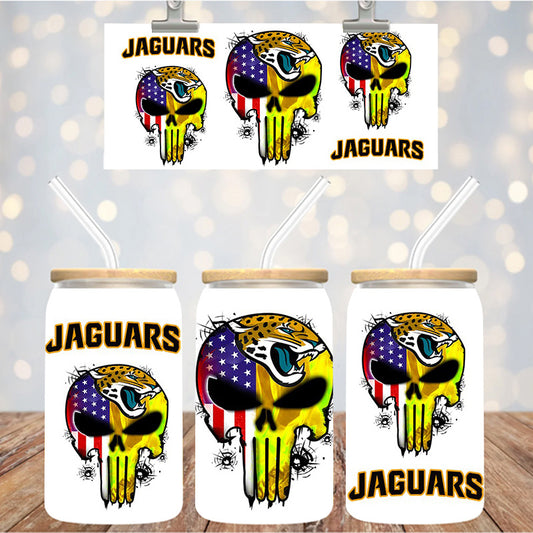 16 oz Uv Dtf Cup Wrap Football 1272