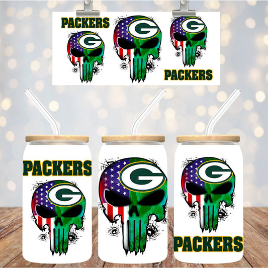 16 oz Uv Dtf Cup Wrap Football 1287