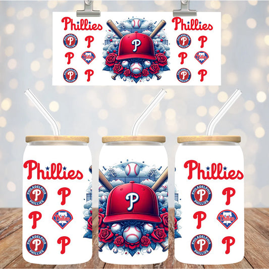 16 oz Uv Dtf Cup Wrap Baseball 954