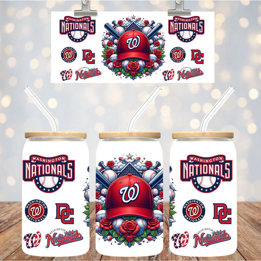 16 oz Uv Dtf Cup Wrap Baseball 959