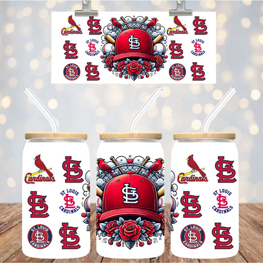16 oz Uv Dtf Cup Wrap Baseball 961