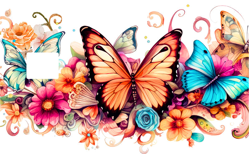 UVDTF Credit Card Skin Butterflies 5005