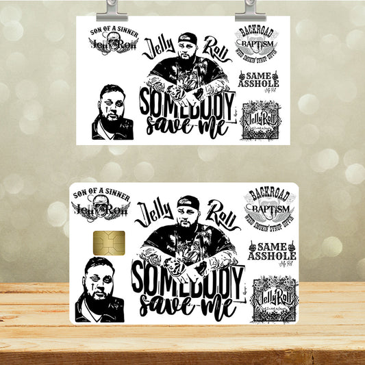 UVDTF Credit Card Skin Somebody Save me 5067