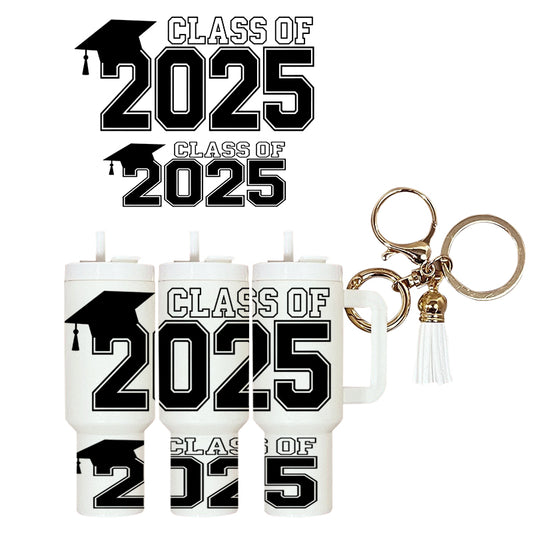 UVDTF Mini Tumbler Wrap Class of 2025 4000