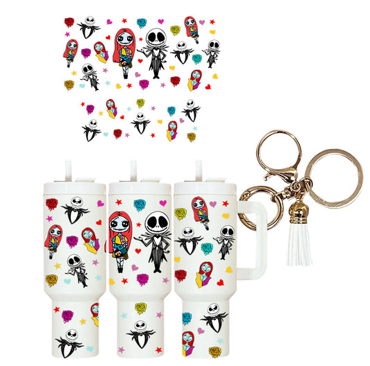 UVDTF Mini Tumbler Wrap Skelly 4208