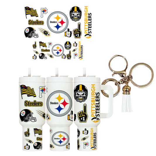 UVDTF Mini Tumbler Wrap Football 4168