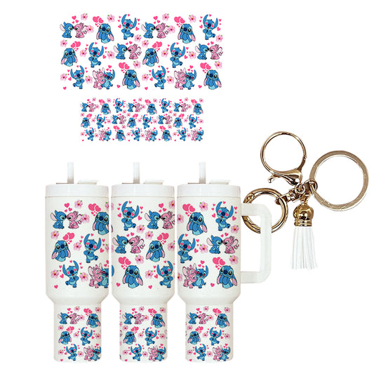 UVDTF Mini Tumbler Wrap Blue Monster 4057