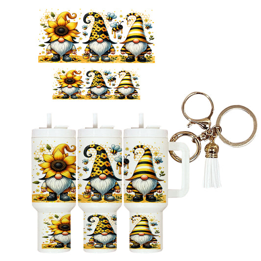 UVDTF Mini Tumbler Wrap Cute Gnomes 4182