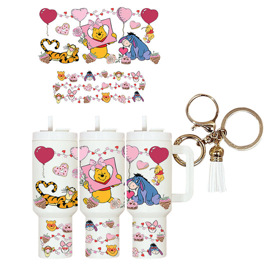 UVDTF Mini Tumbler Yellow Bear 4152