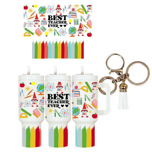 UVDTF Mini Tumbler Best Teacher Ever 4147