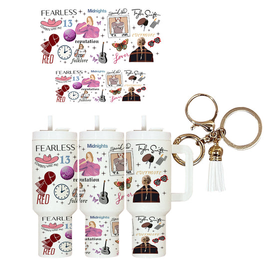 UVDTF Mini Tumbler Wrap TS Fearless 4036