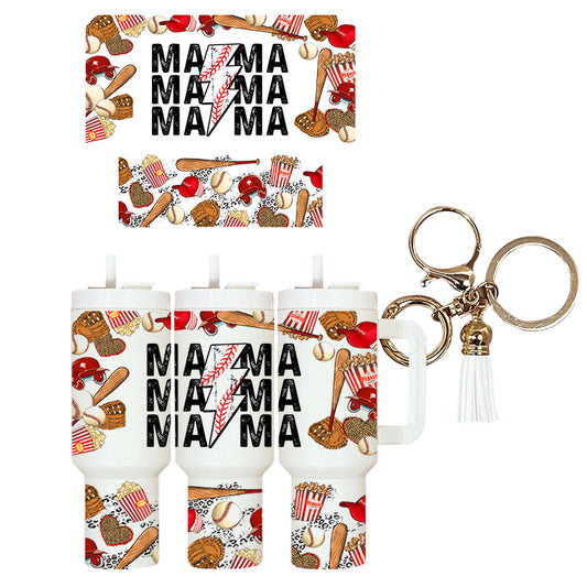 UVDTF Mini Tumbler Baseball Mama 4149