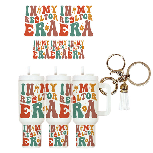 UVDTF Mini Tumbler Wrap Realtor Era 4073
