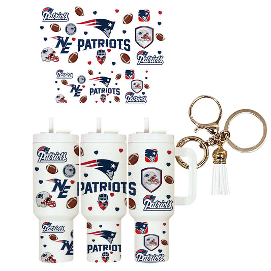 UVDTF Mini Tumbler Wrap Football 4042