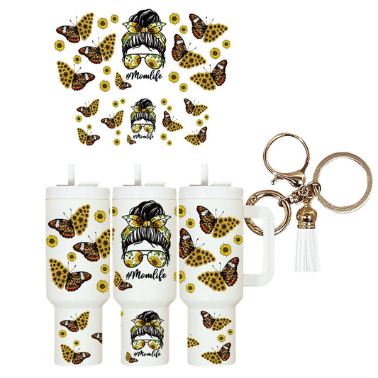 UVDTF Mini Tumbler Mom Life 4153