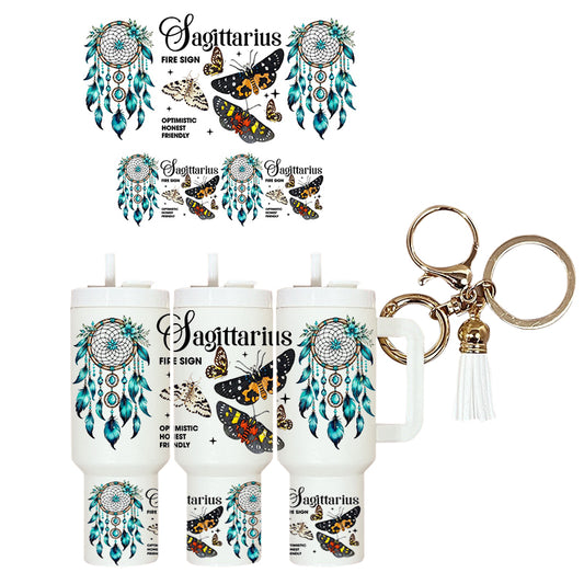 UVDTF Mini Tumbler Wrap Sagittarius 4128