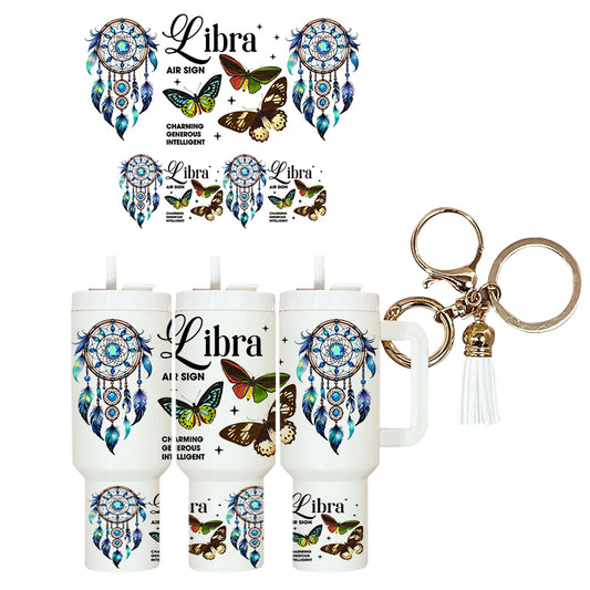 UVDTF Mini Tumbler Wrap Libra 4125