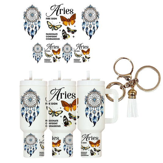UVDTF Mini Tumbler Wrap Aries 4122