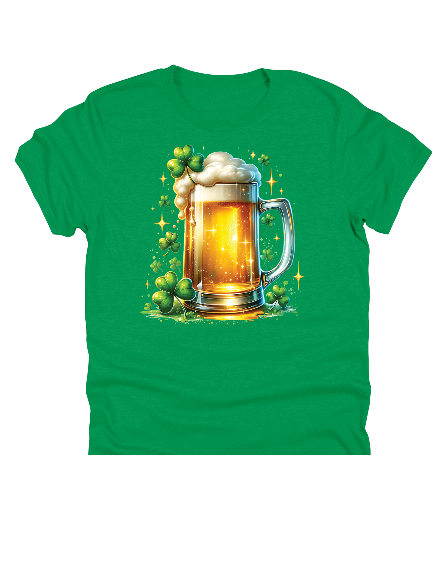 11" DTF Ready to Press - St. Patrick’s Beer & Shamrocks | 0398