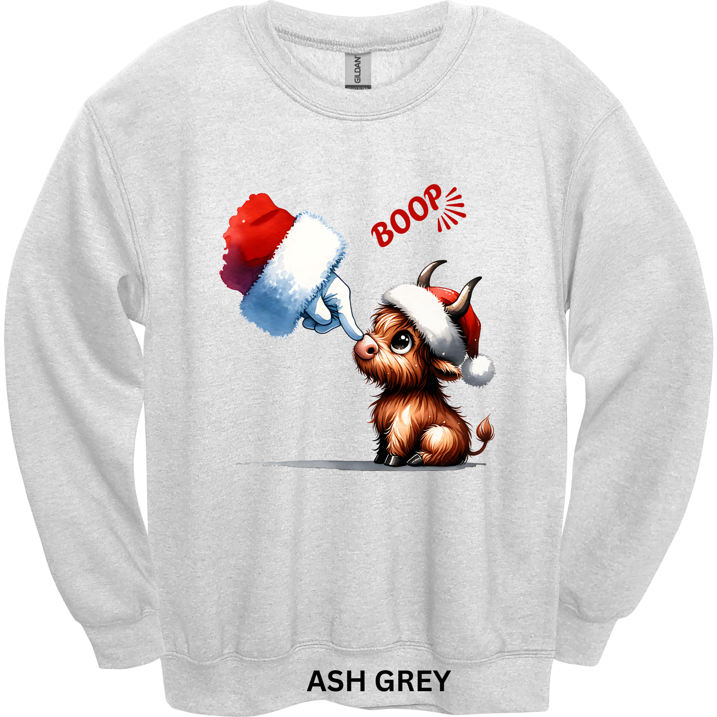 Crewneck Sweatshirt Santa Boop Highland 1180