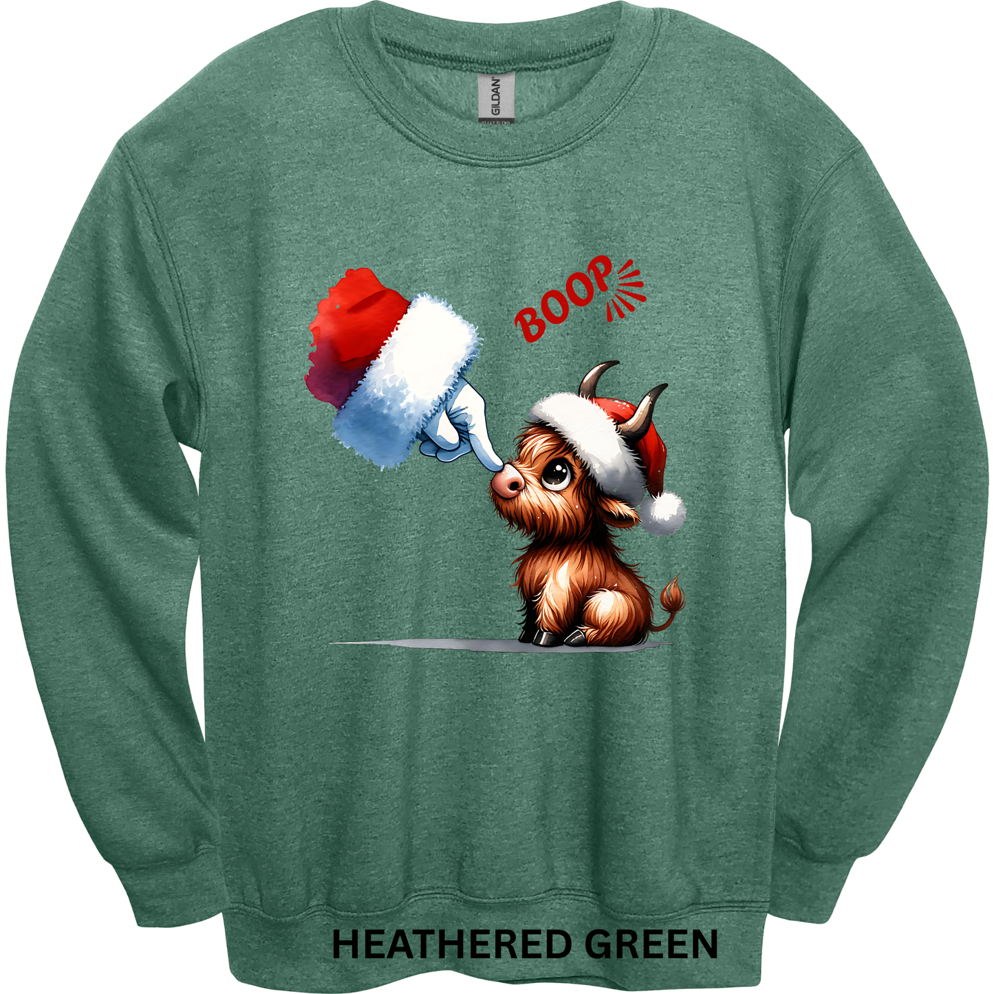 Crewneck Sweatshirt Santa Boop Highland 1180