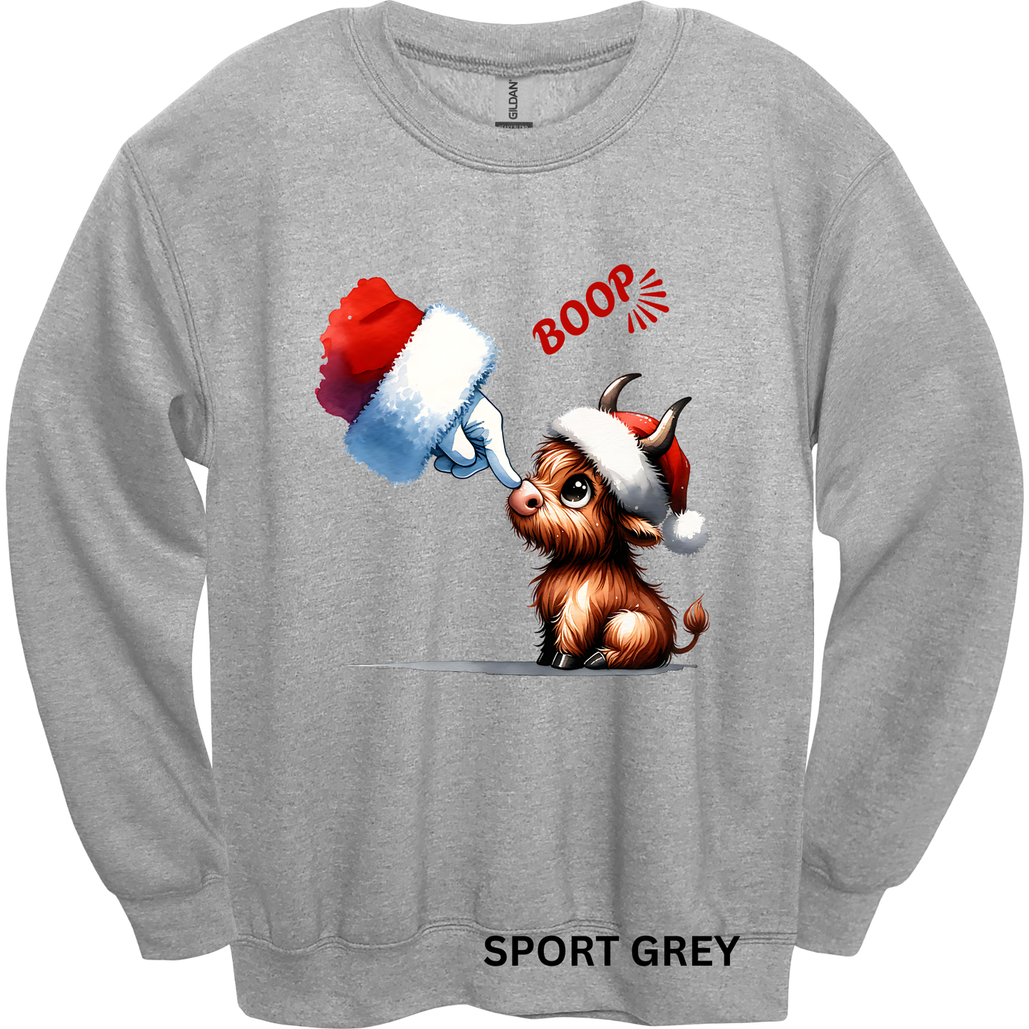 Crewneck Sweatshirt Santa Boop Highland 1180
