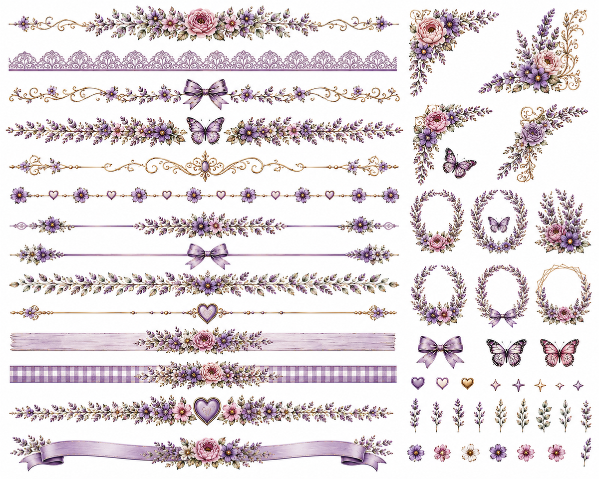Quiet Strength Collection | UVDTF Element Sheets| 9 x 14 |