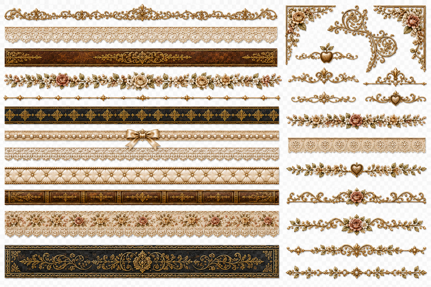 The Teacher’s Society Luxe UVDTF Element Sheet Collection | 4 Vintage Teacher Designs