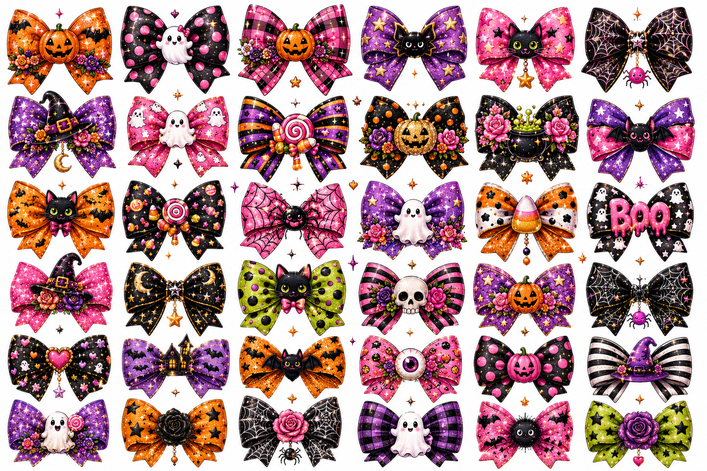Cute Halloween Luxe Collection | UVDTF Element Sheet | 5 To Choose From