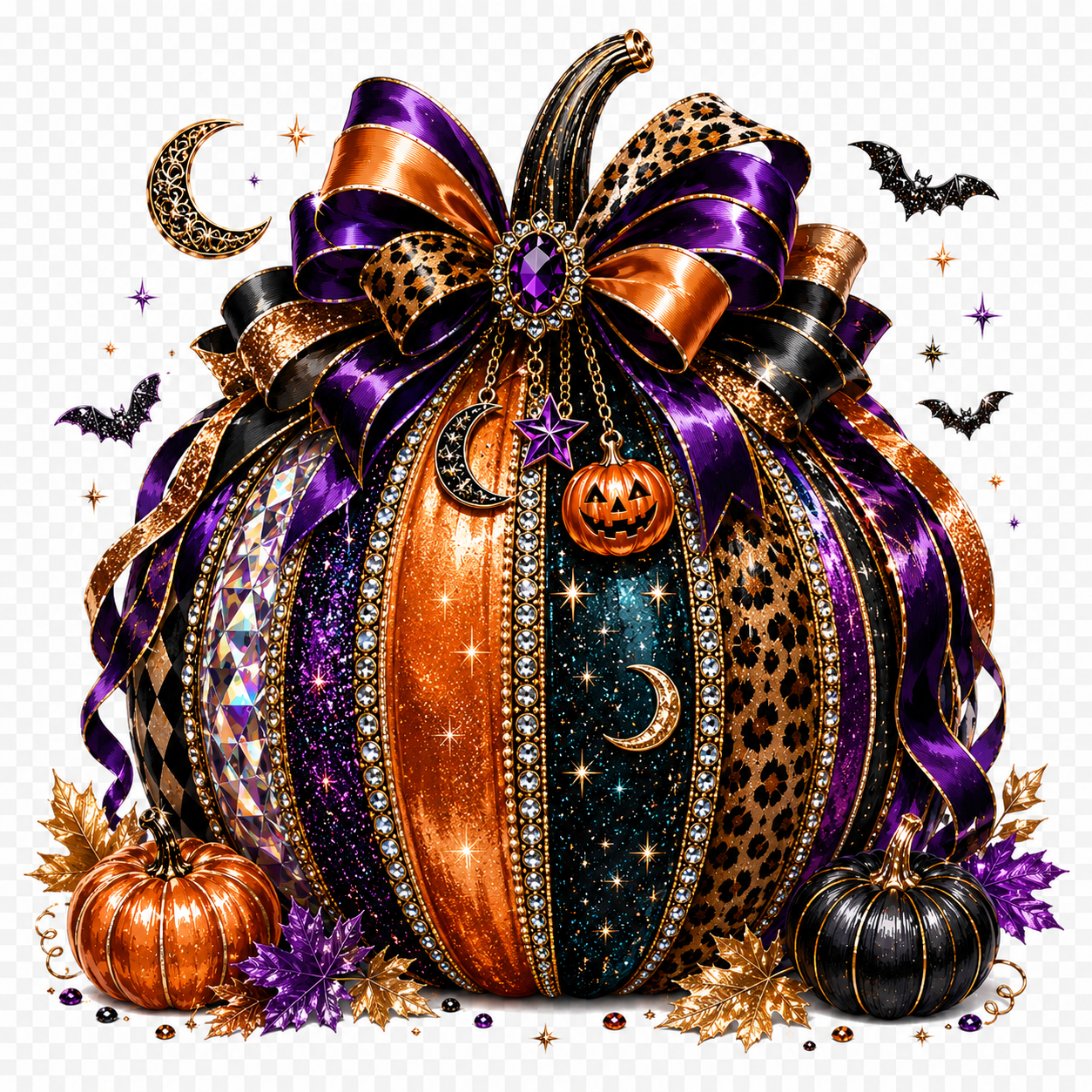 Jeweled Pumpkin Collection | 11" Ready to Press DTF Transfers | 9 CWP Exclusive Designs