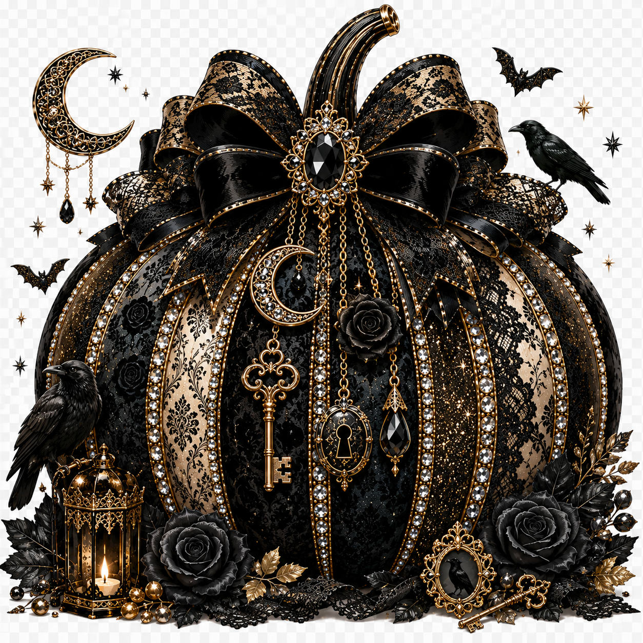 Jeweled Pumpkin Collection | 11" Ready to Press DTF Transfers | 9 CWP Exclusive Designs