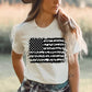 Short Sleeve T-Shirt Leopard Flag 1160