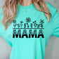 Short Sleeve T-Shirt Floral Mama 1095