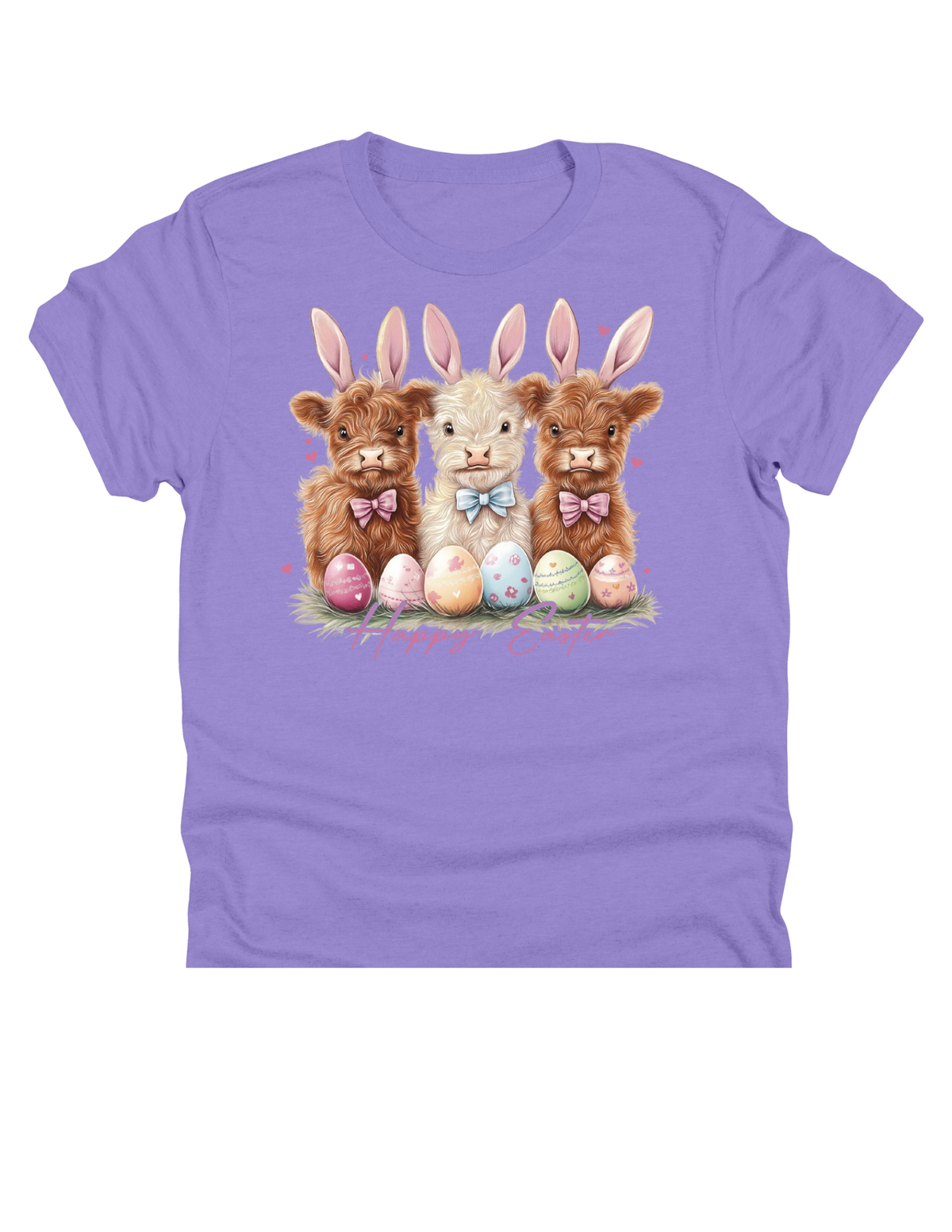 Happy Easter Highlands | 11" Ready to Press DTF Transfer | 271
