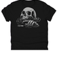 Halftone Drowning Skull | 11" Ready to Press DTF Transfer | 0218