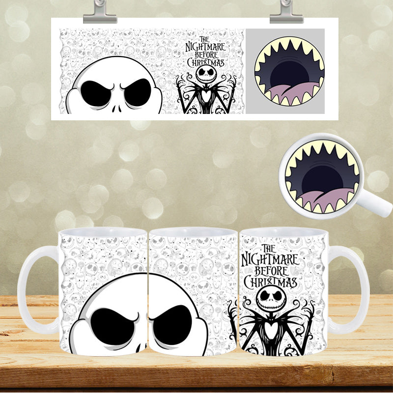 UVDTF Face Mug Wrap Jack Nightmare 9016