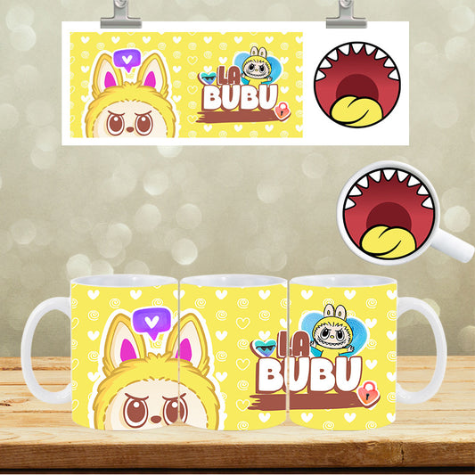 UVDTF Face Mug Wrap  Bu Bu 9000