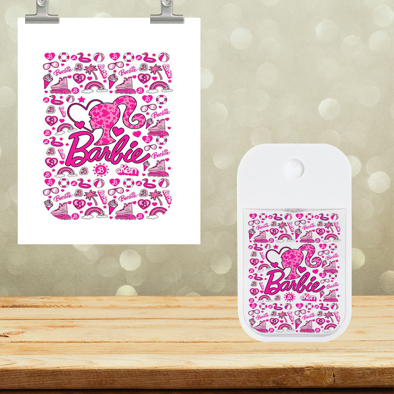 UVDTF 2x2.5 Spray Bottle Barbie 10017