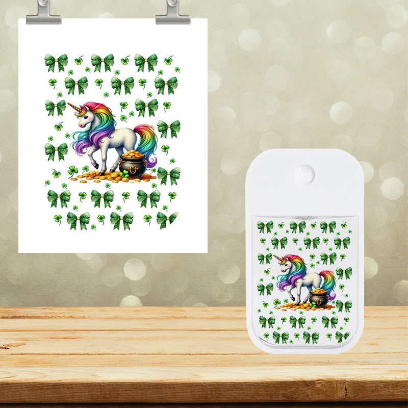 UVDTF 2x2.5 Spray Bottle Unicorn Bows 10005
