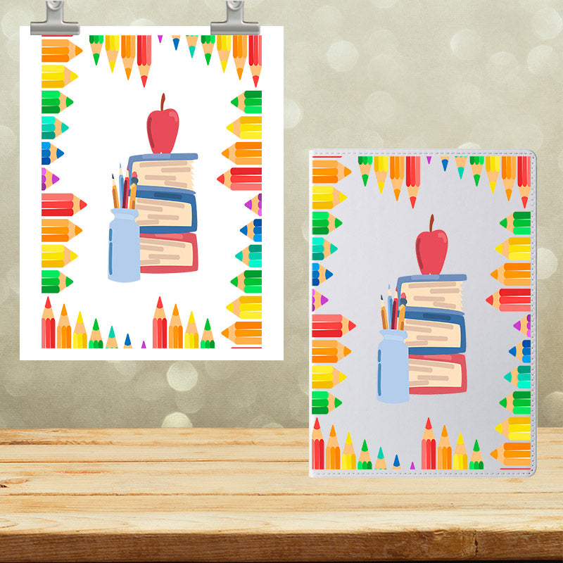 A5 Notebook UVDTF Wrap Teacher 7073