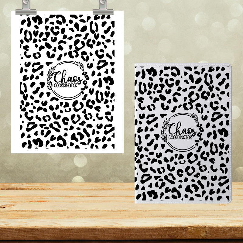 A5 Notebook UVDTF Wrap Chaos Coordinator 7136