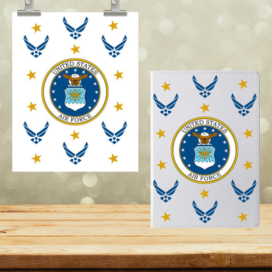 A5 Notebook UVDTF Wrap Air Force 7149