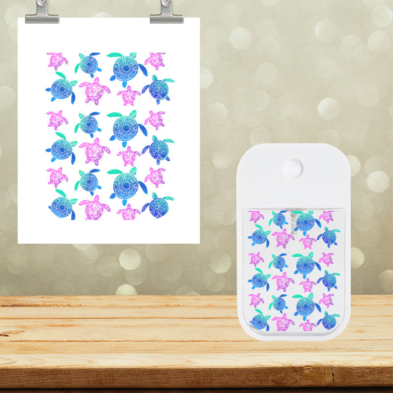 UVDTF 2x2.5 Spray Bottle Sea Turtles 10003