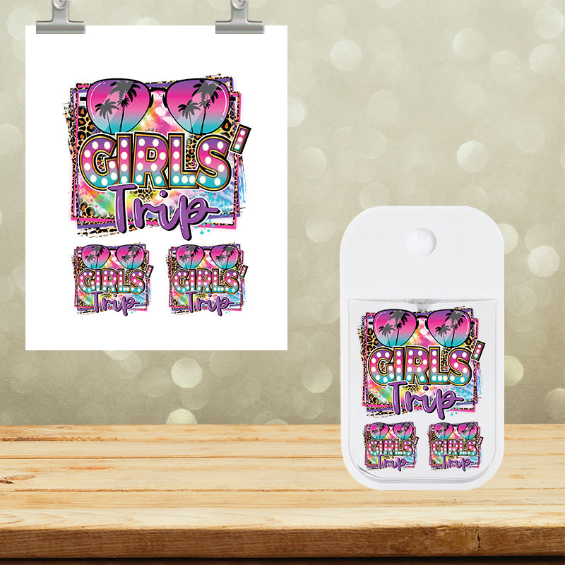 UVDTF 2x2.5 Spray Bottle Girls Trip 10000